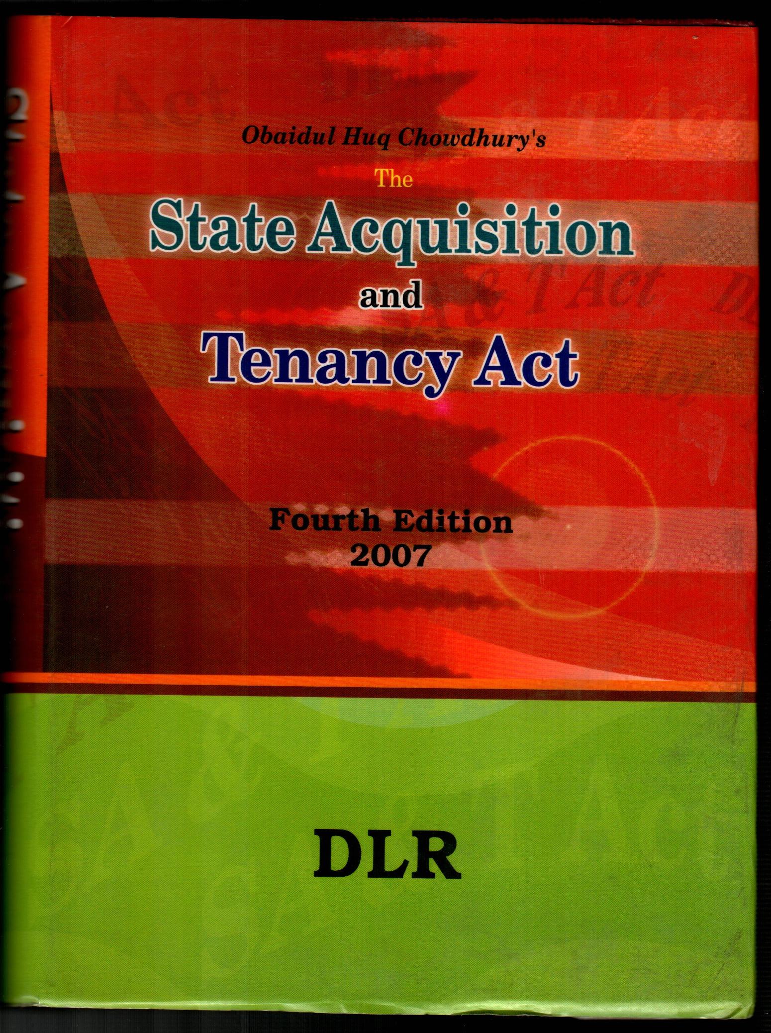 State Acquisition and tenancy Act